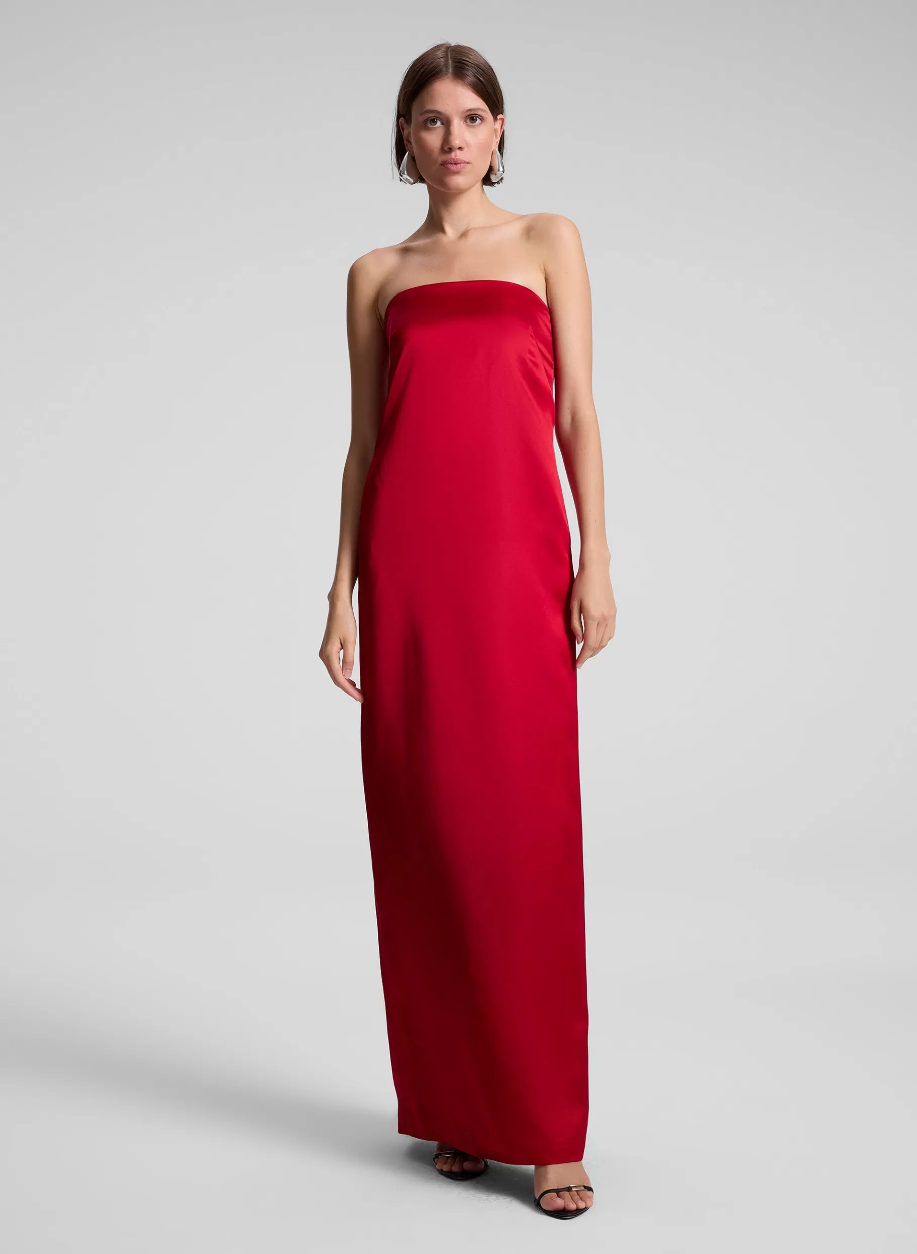 Women A.L.C. Dresses^Ani Strapless Satin Gown