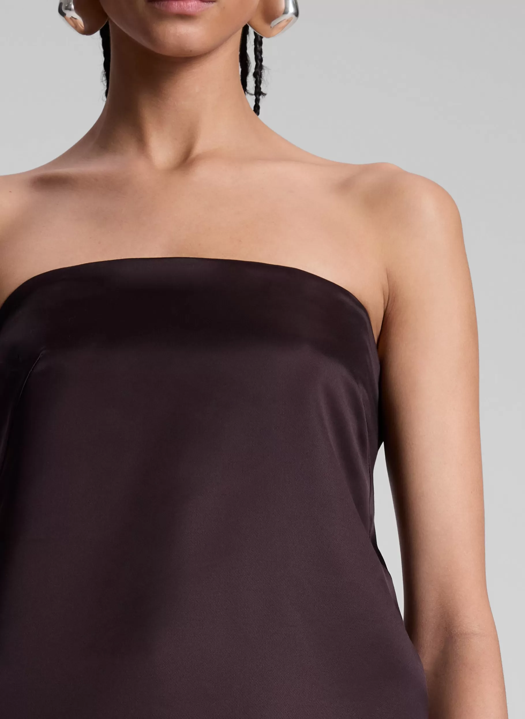 Women A.L.C. Tops^Ani Strapless Satin Top