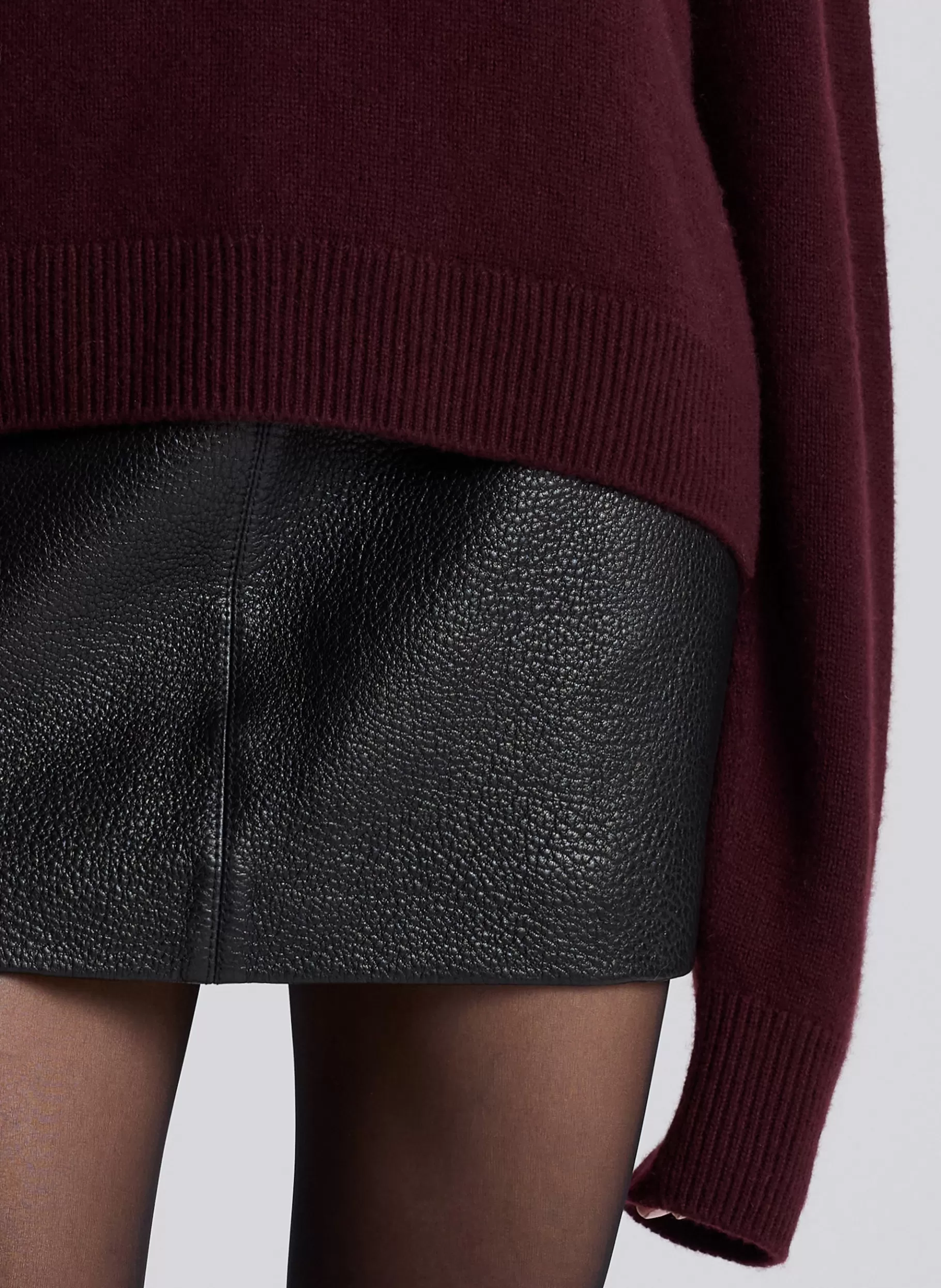 Women A.L.C. Bottoms | Skirts^Cowan Leather Mini Skirt