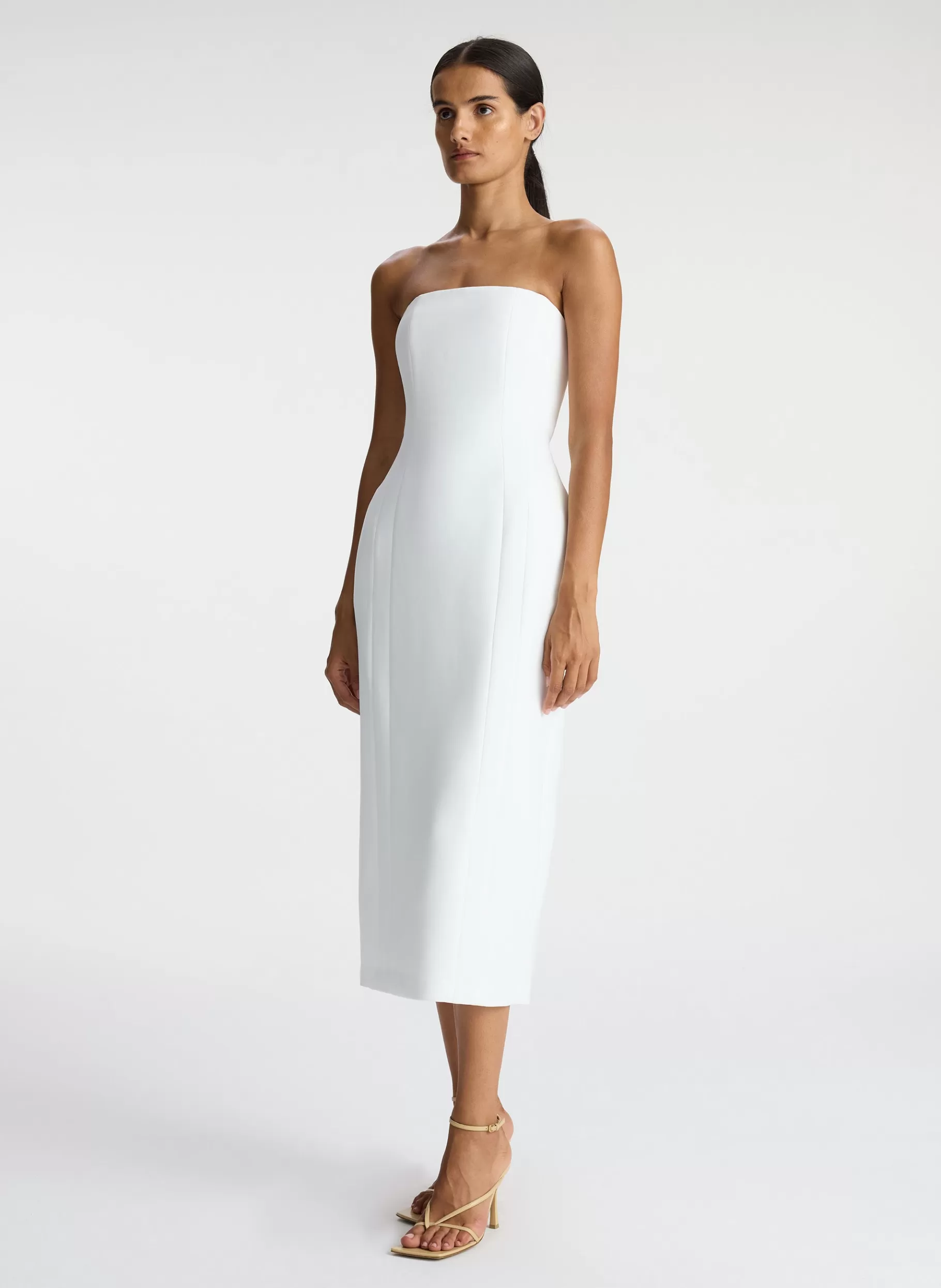 Women A.L.C. Dresses^Elizabeth Strapless Midi Dress