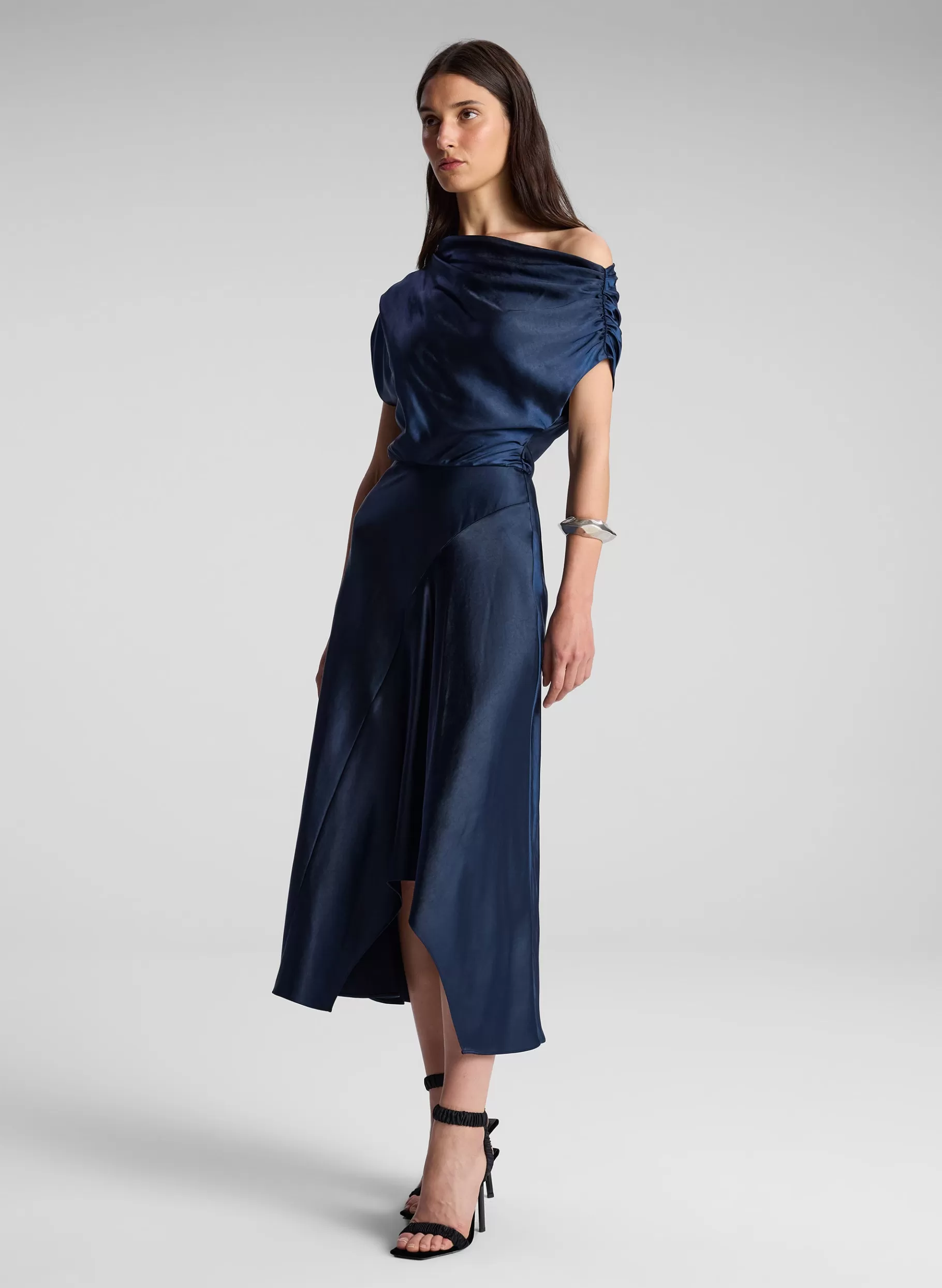 Women A.L.C. Dresses^Jasmine Satin Midi Dress