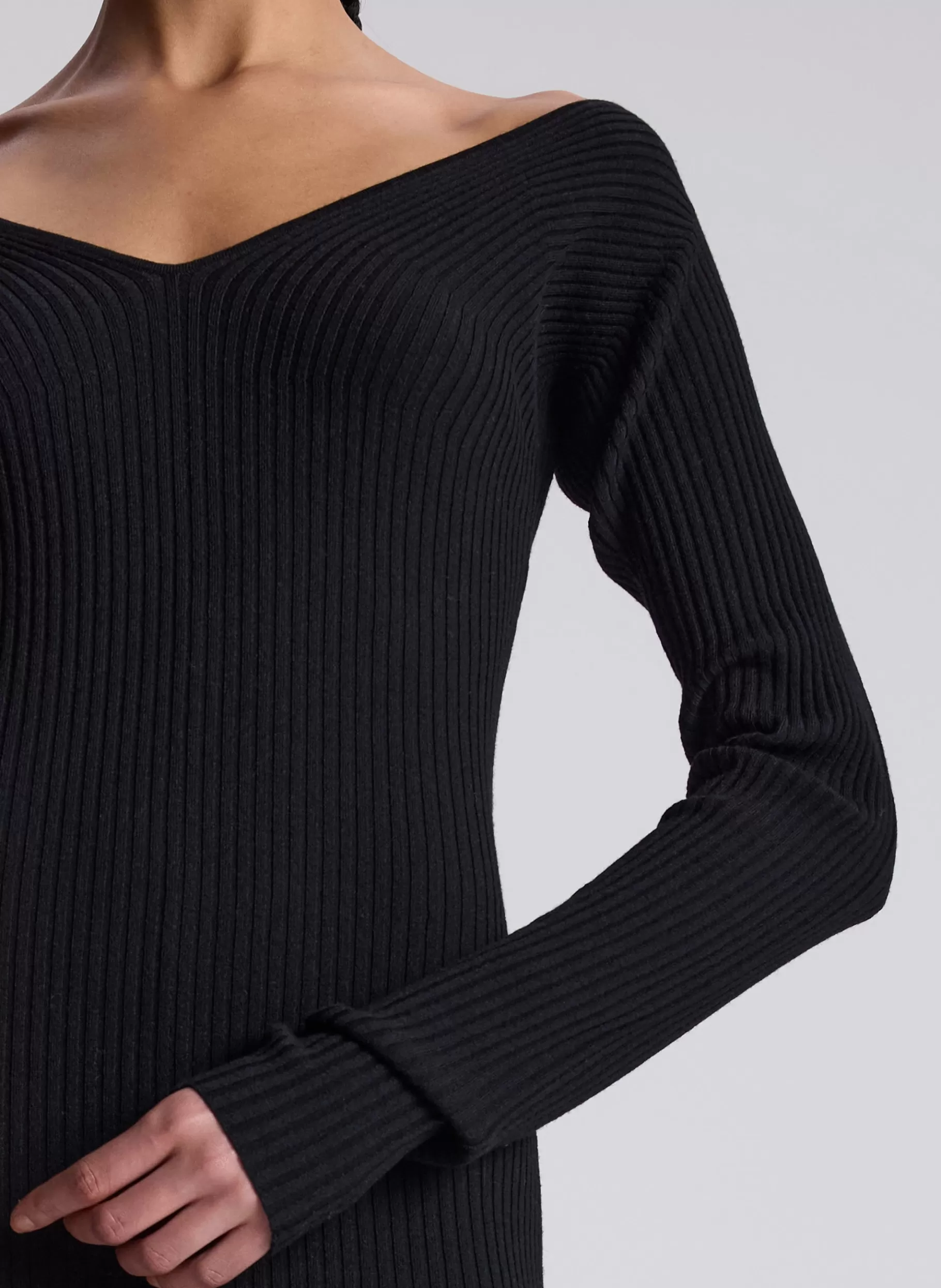 Women A.L.C. Dresses | Sweaters^Keaton Ribbed Merino Maxi Dress